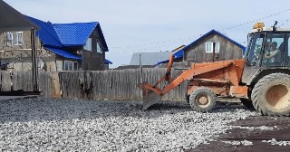 Отсыпка участка Назарово, цена от 209 р./куб.