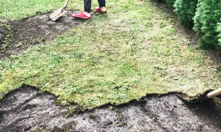 Снятие дерна старого газона в Назарово – от 521 руб. | 2Землекопа-Нрв